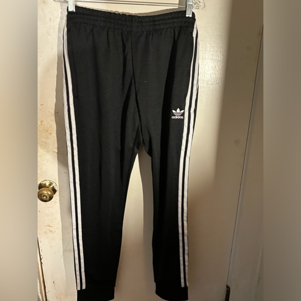 Adidas straight leg joggers